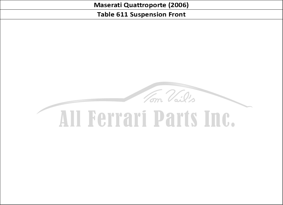 Ferrari Parts Maserati QTP. (2006) Page 611 Front Suspension Parts