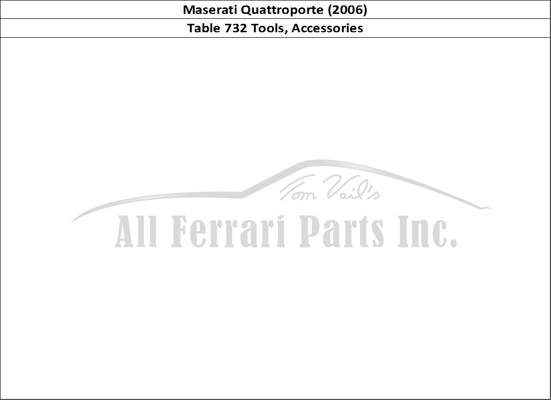 Ferrari Parts Maserati QTP. (2006) Page 732 Tools And Accessories