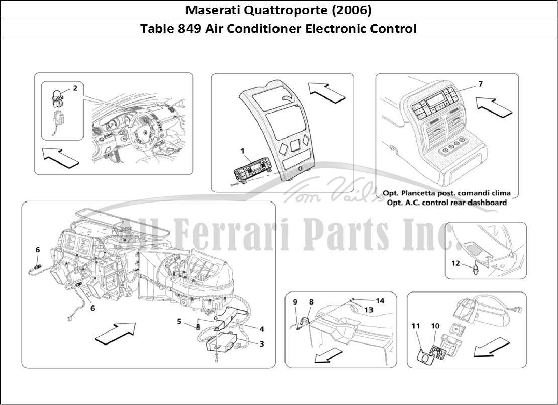Ferrari Parts Maserati QTP. (2006) Page 849 A.C. Group: Electronic Co