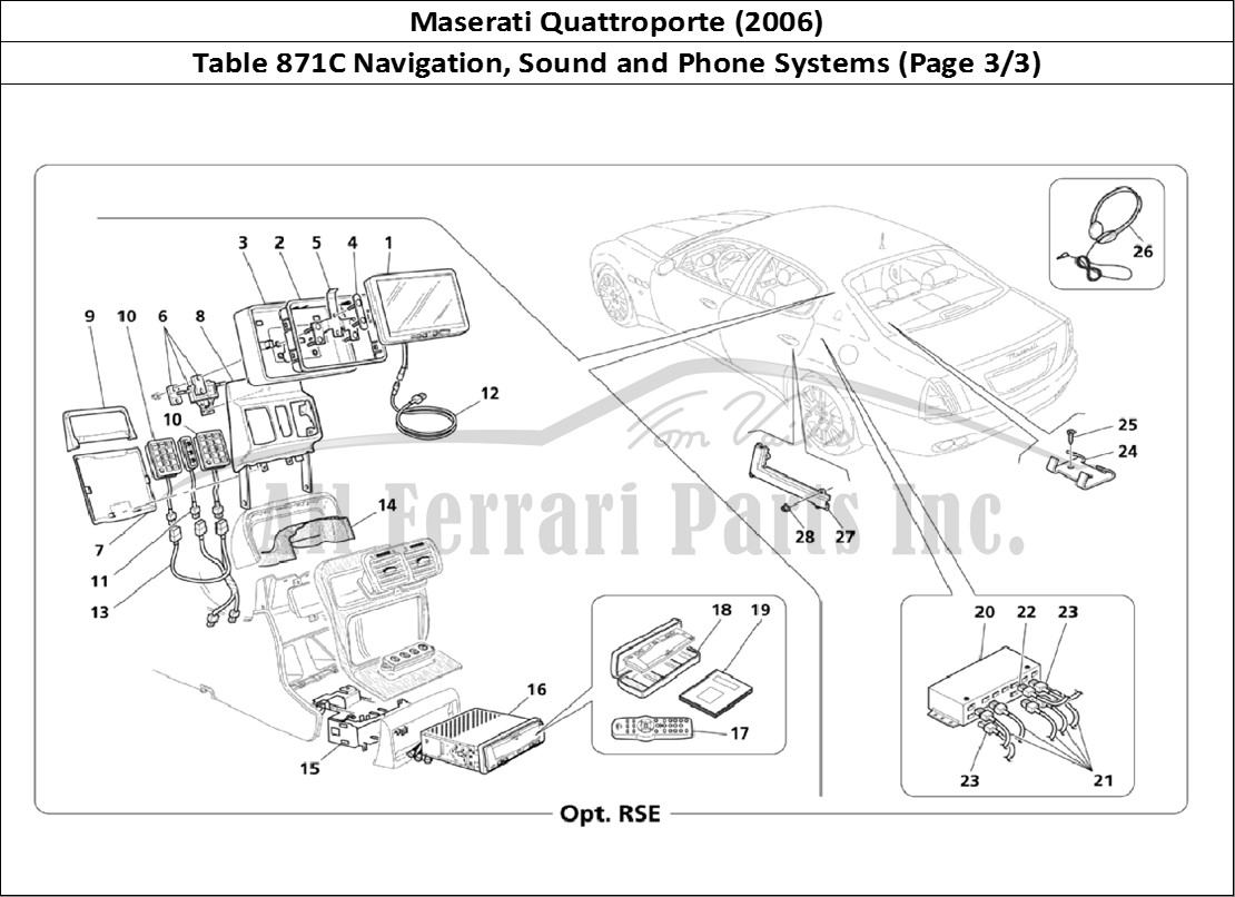 Ferrari Parts Maserati QTP. (2006) Page 871 Info-Telematic System (Pa