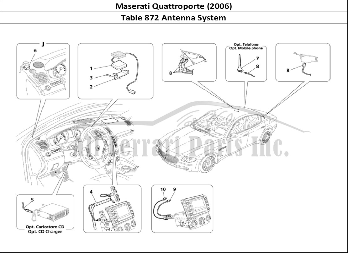 Ferrari Parts Maserati QTP. (2006) Page 872 System for Reception And