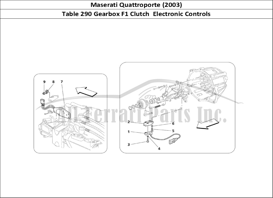 Ferrari Parts Maserati QTP. (2003) Page 290 Clutch Electronic Control