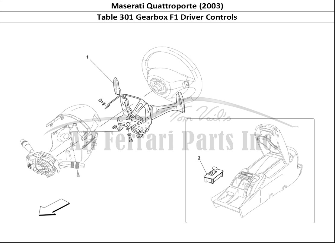 Ferrari Parts Maserati QTP. (2003) Page 301 Driver Controls For F1 Ge