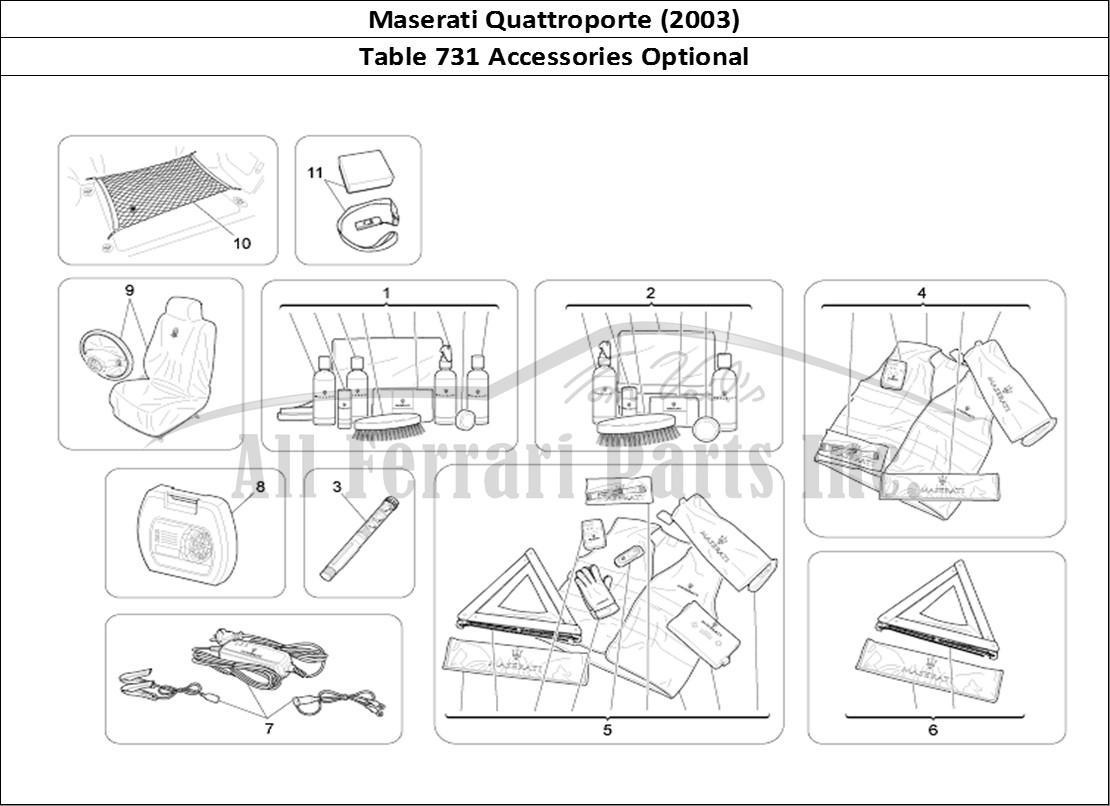 Ferrari Parts Maserati QTP. (2003) Page 731 After Market Accessories