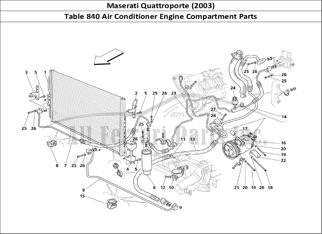 Ferrari Parts Maserati QTP. (2003) Page 840 A.C. Group: Engine Compar