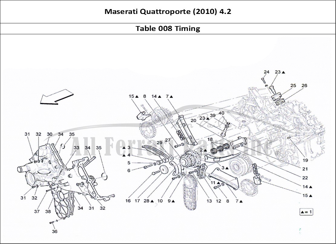 Ferrari Parts Maserati QTP. (2010) 4.2 Page 008 Timing