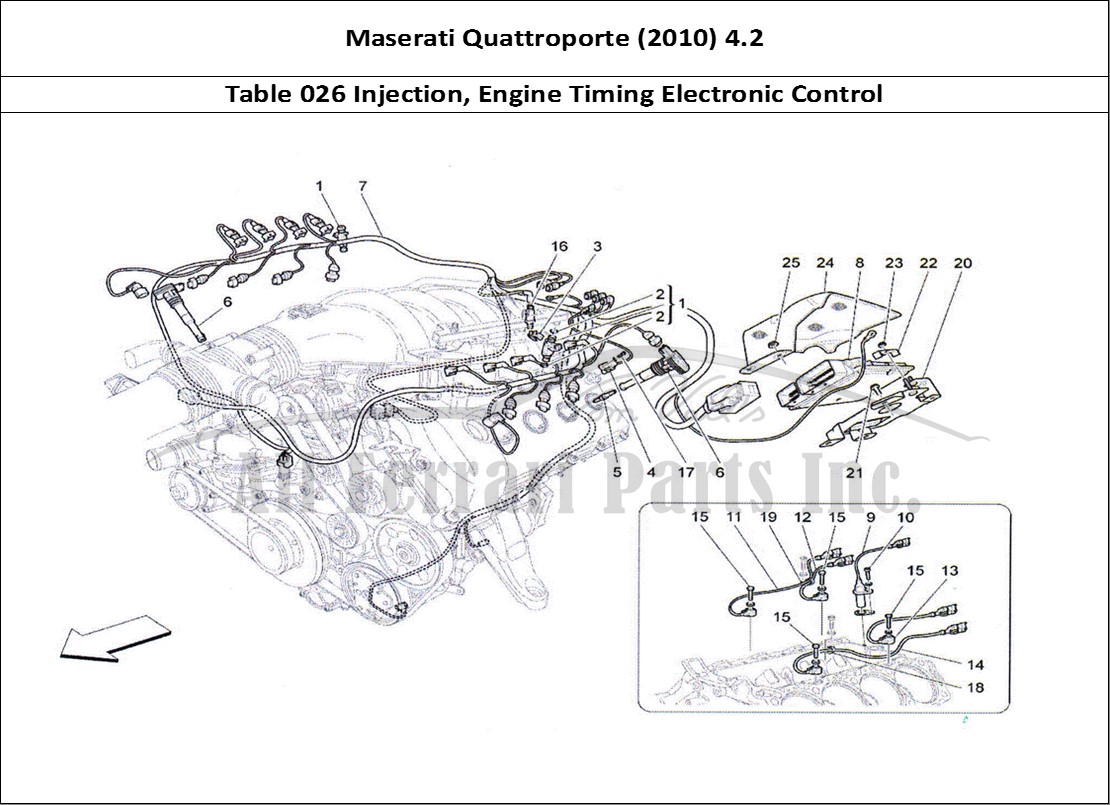 Ferrari Parts Maserati QTP. (2010) 4.2 Page 026 Electronic Control: Injec