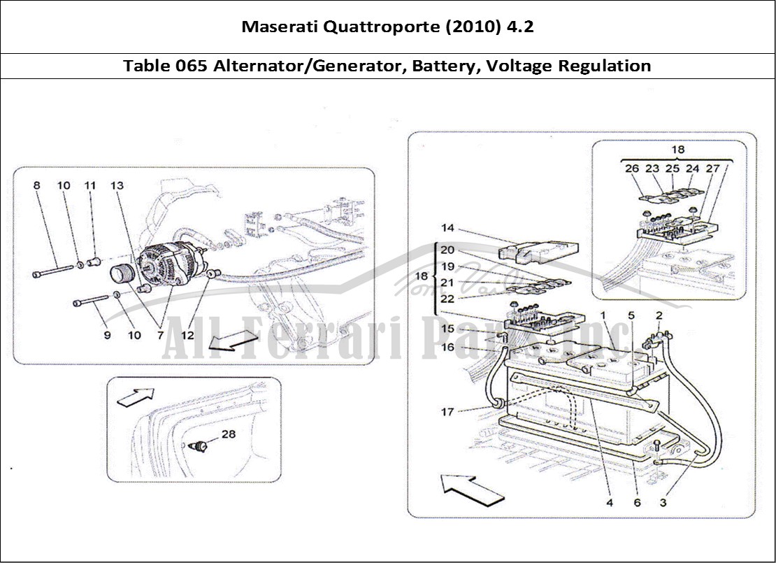 Ferrari Parts Maserati QTP. (2010) 4.2 Page 065 Energy Generation And Acc