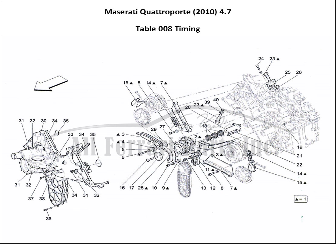 Ferrari Parts Maserati QTP. (2010) 4.7 Page 008 Timing
