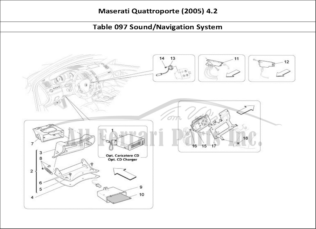 Ferrari Parts Maserati QTP. (2005) 4.2 Page 097 It System