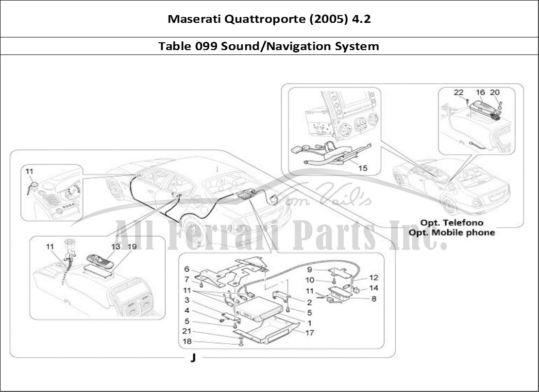 Ferrari Parts Maserati QTP. (2005) 4.2 Page 099 It System