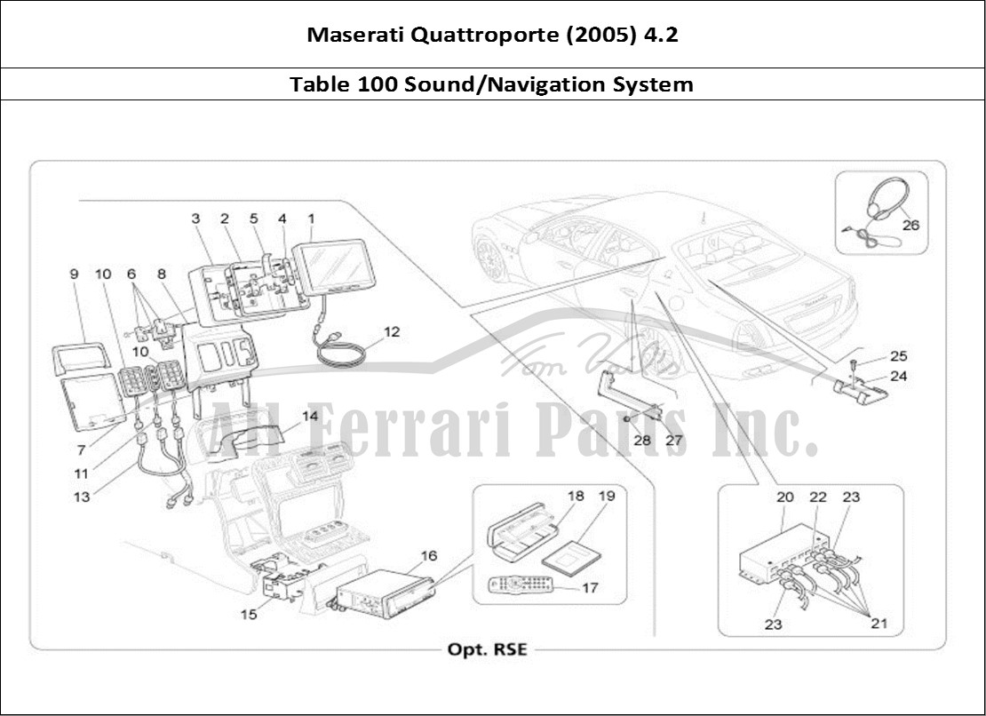 Ferrari Parts Maserati QTP. (2005) 4.2 Page 100 It System
