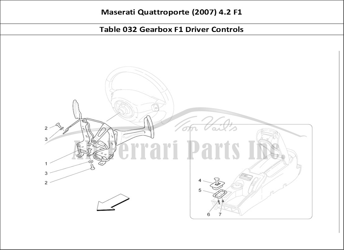 Ferrari Parts Maserati QTP. (2007) 4.2 F1 Page 032 Driver Controls For F1 G