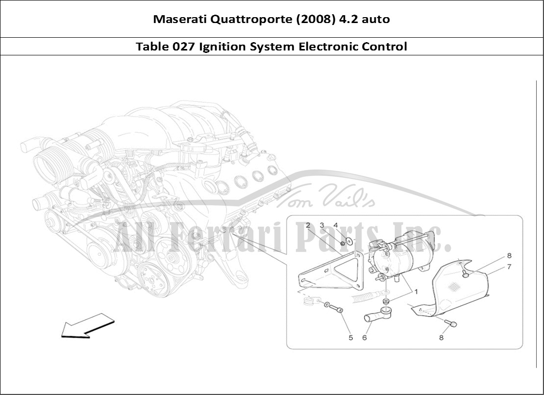 Ferrari Parts Maserati QTP. (2008) 4.2 auto Page 027 Electronic Control: Engi