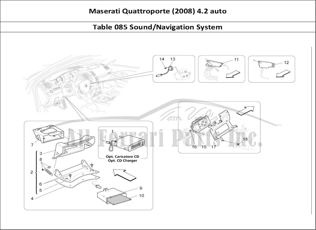 Ferrari Parts Maserati QTP. (2008) 4.2 auto Page 085 It System