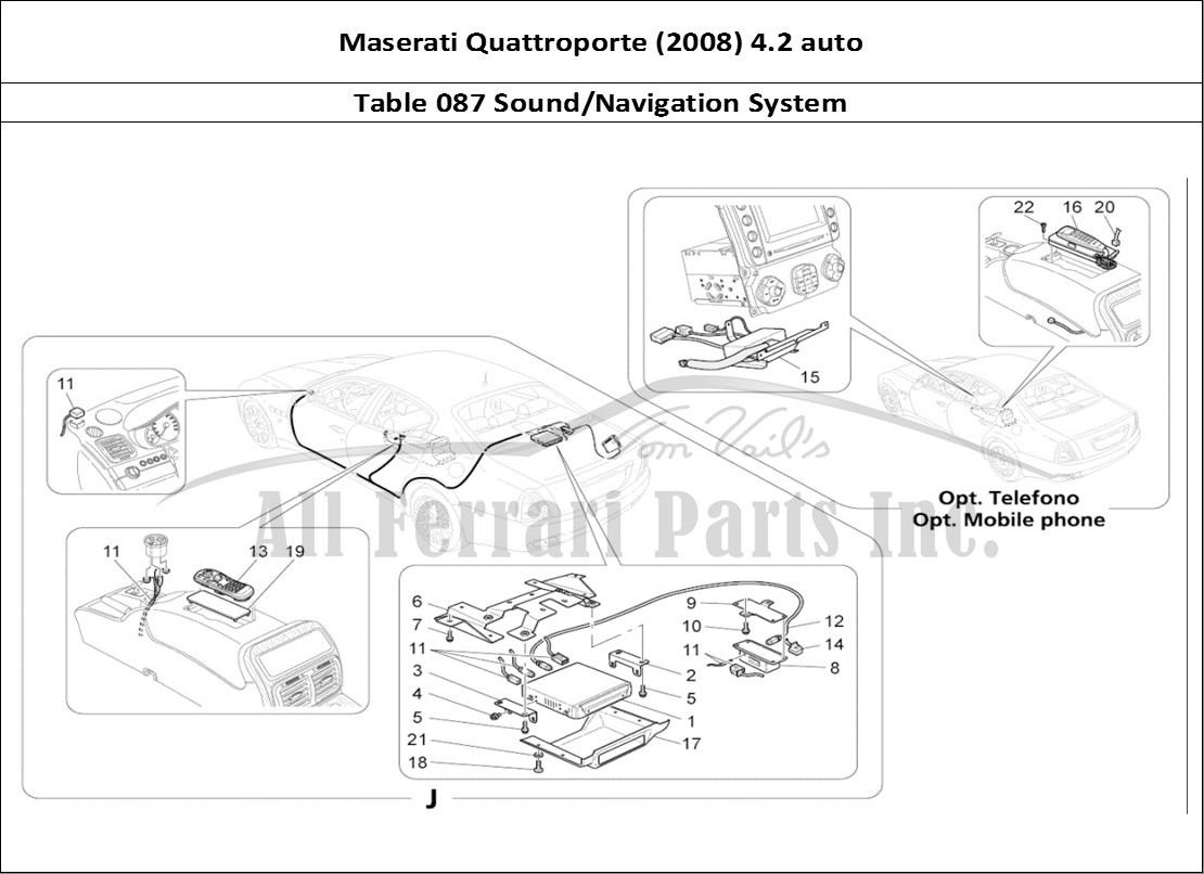 Ferrari Parts Maserati QTP. (2008) 4.2 auto Page 087 It System
