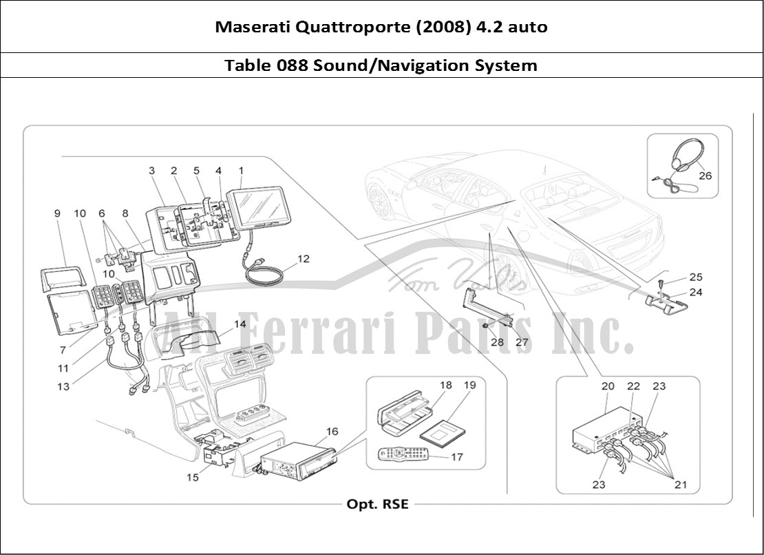 Ferrari Parts Maserati QTP. (2008) 4.2 auto Page 088 It System