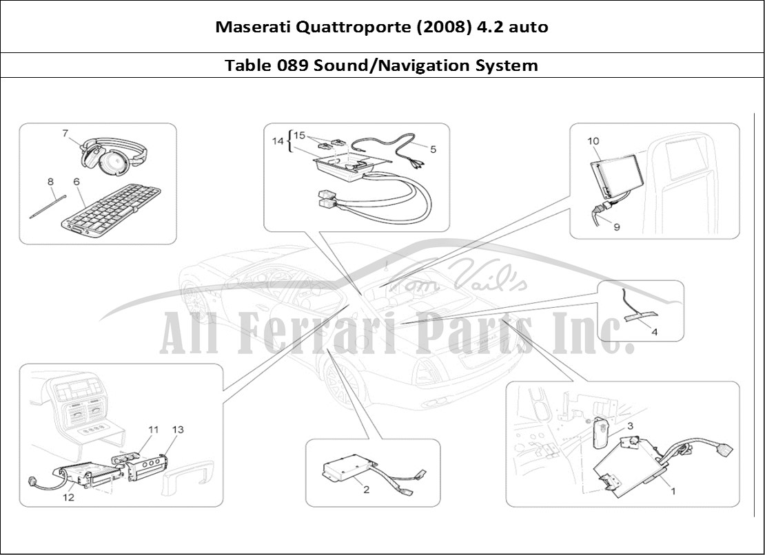 Ferrari Parts Maserati QTP. (2008) 4.2 auto Page 089 It System