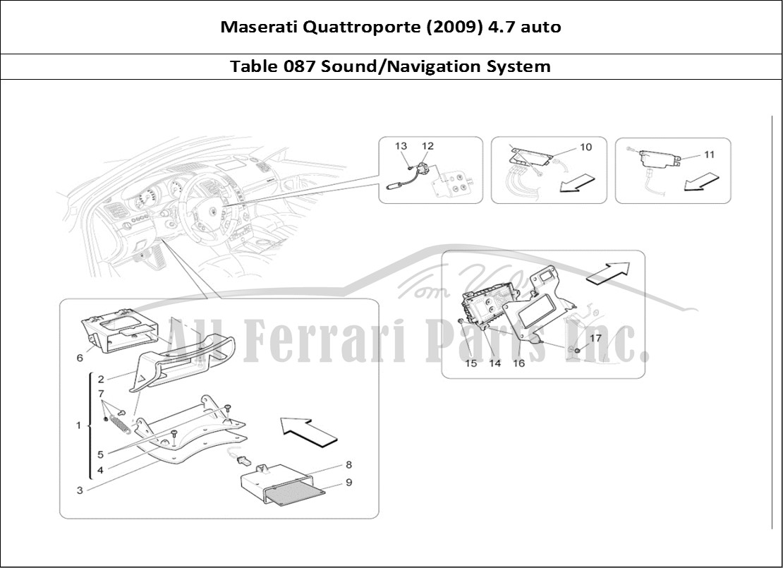 Ferrari Parts Maserati QTP. (2009) 4.7 auto Page 087 It System