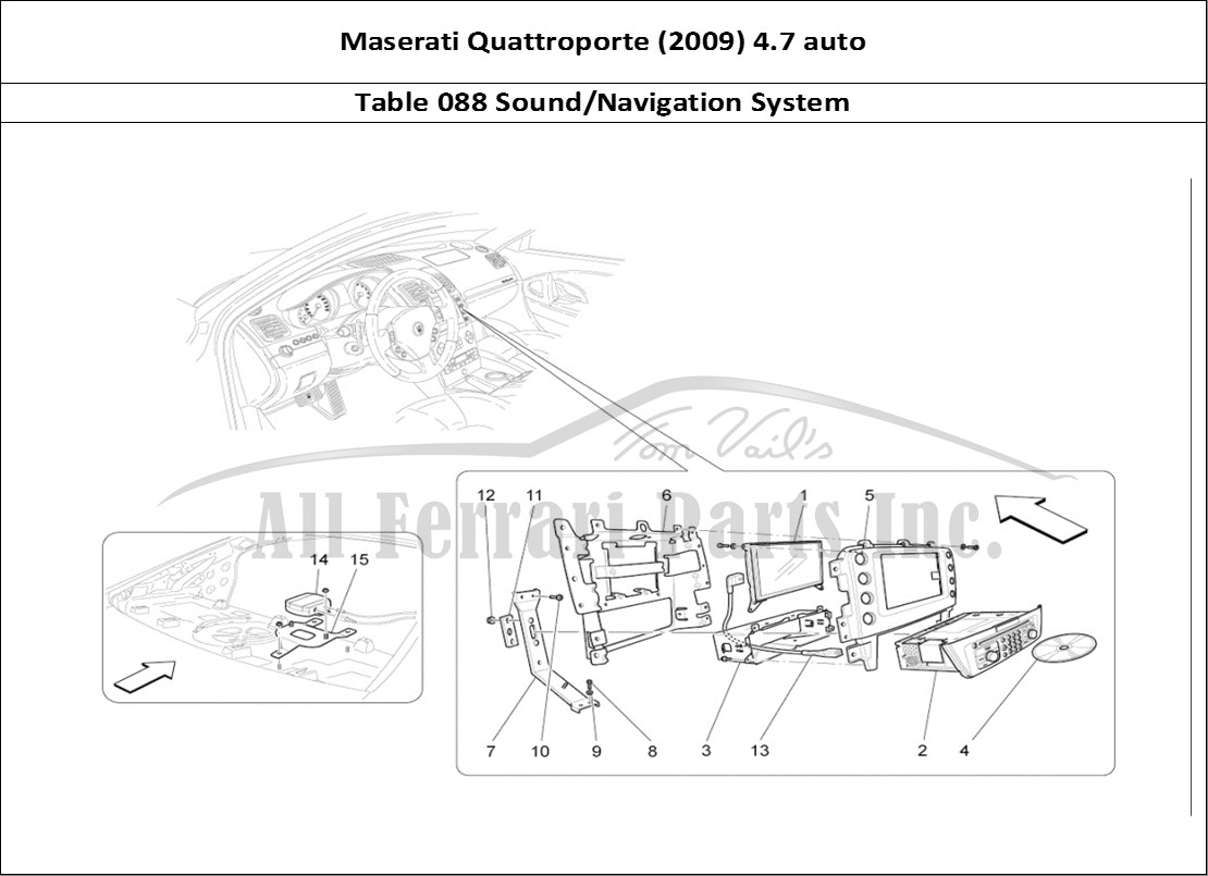 Ferrari Parts Maserati QTP. (2009) 4.7 auto Page 088 It System