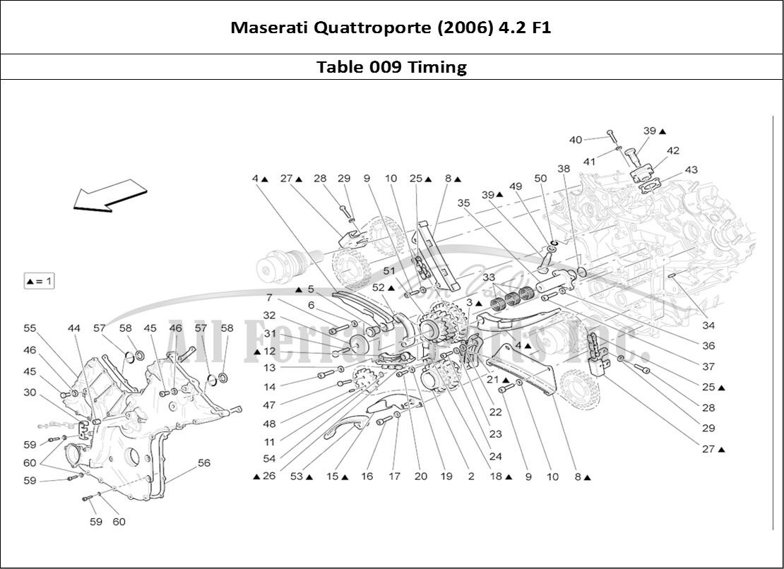 Ferrari Parts Maserati QTP. (2006) 4.2 F1 Page 009 Timing