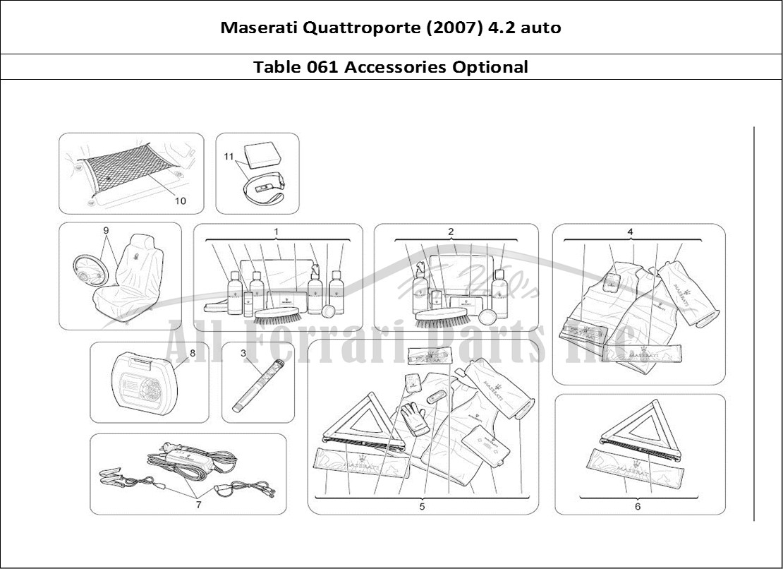 Ferrari Parts Maserati QTP. (2007) 4.2 auto Page 061 After Market Accessories