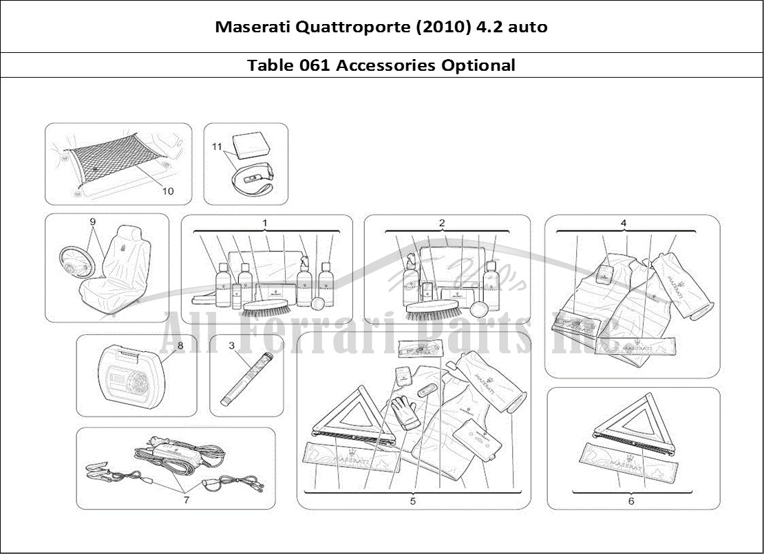 Ferrari Parts Maserati QTP. (2010) 4.2 auto Page 061 After Market Accessories