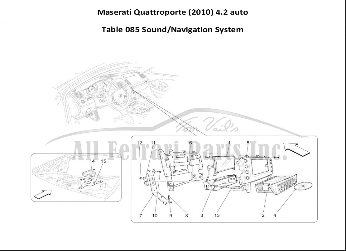 Ferrari Parts Maserati QTP. (2010) 4.2 auto Page 085 It System