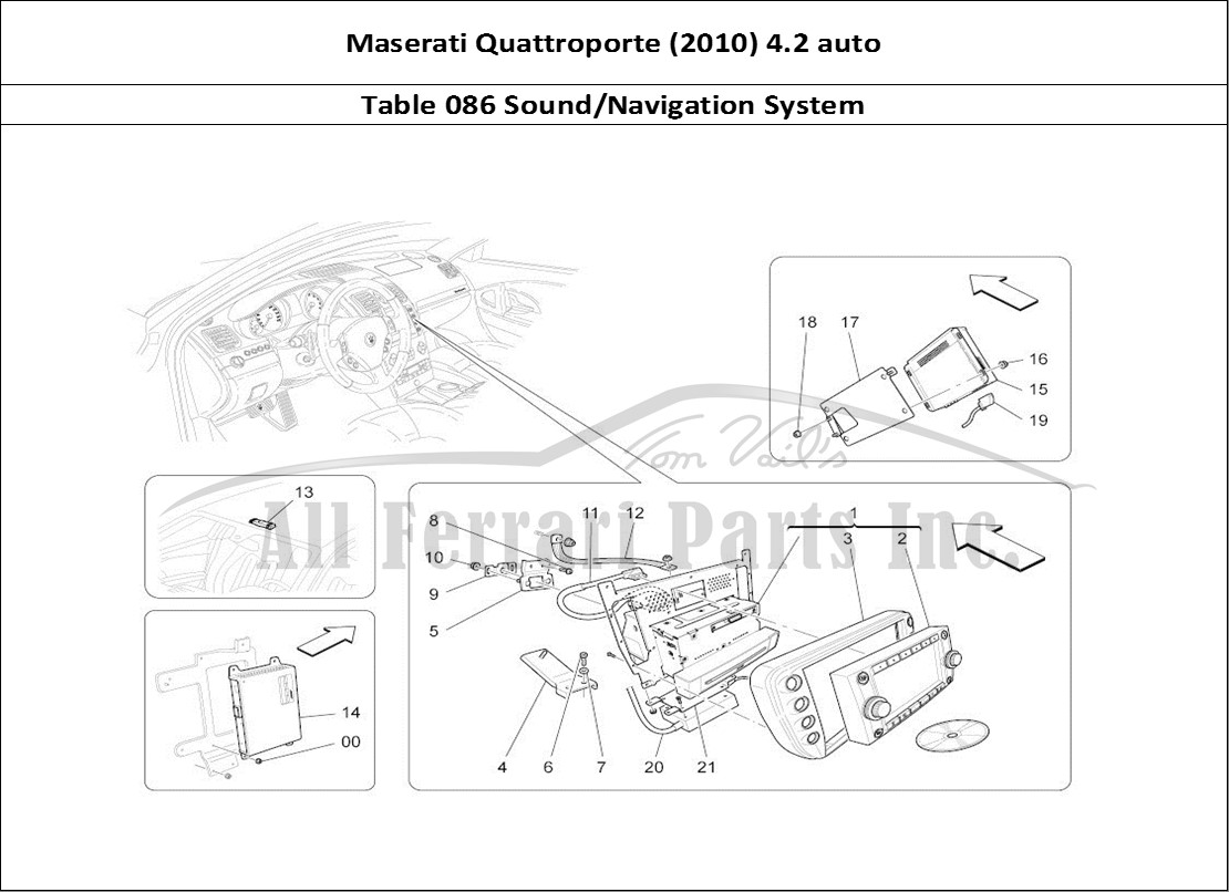 Ferrari Parts Maserati QTP. (2010) 4.2 auto Page 086 It System