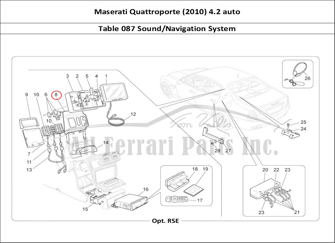 Ferrari Parts Maserati QTP. (2010) 4.2 auto Page 087 It System