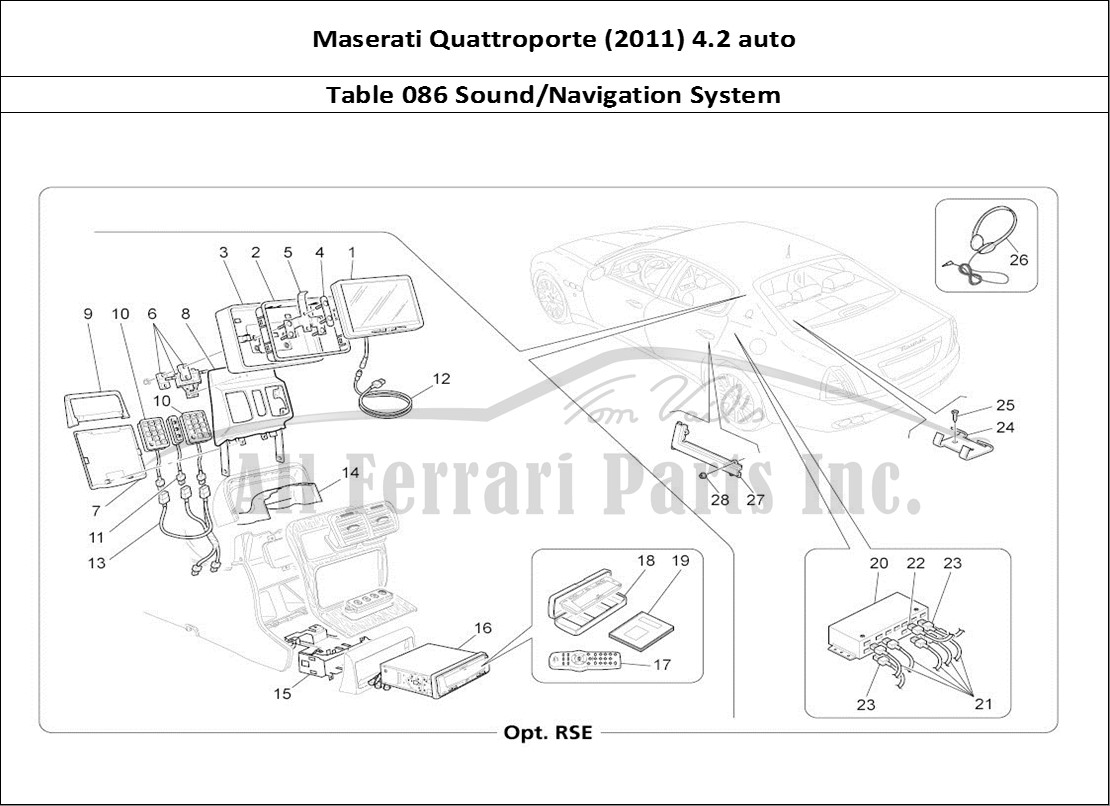 Ferrari Parts Maserati QTP. (2011) 4.2 auto Page 086 It System
