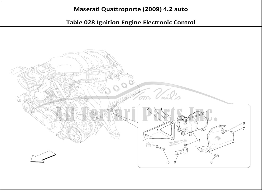 Ferrari Parts Maserati QTP. (2009) 4.2 auto Page 028 Electronic Control: Engi