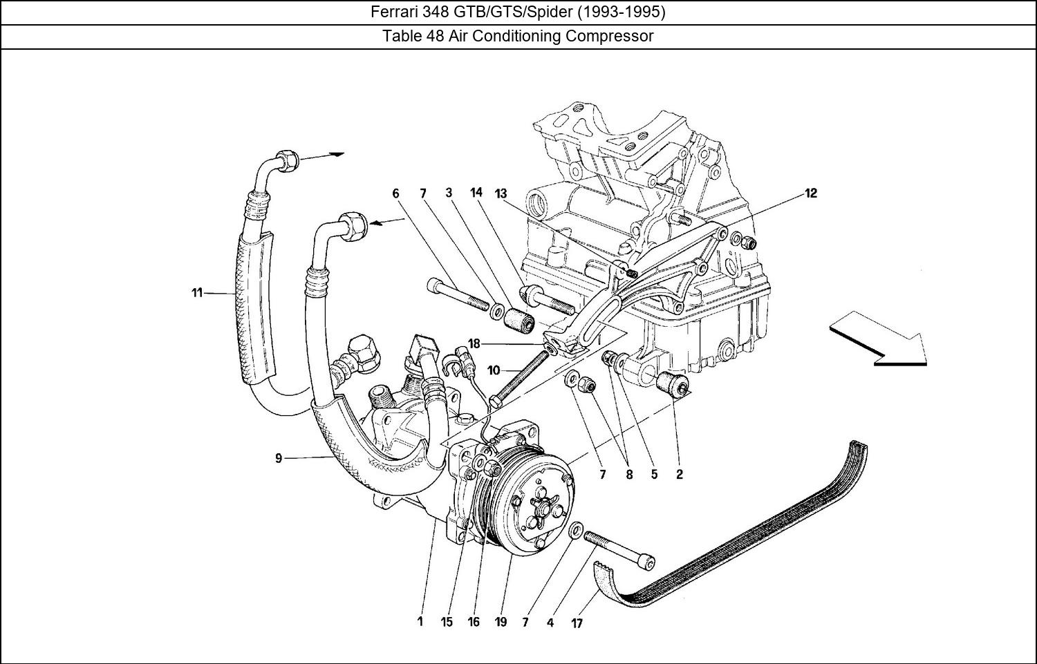 Table 48 - Air Conditioning Compressor