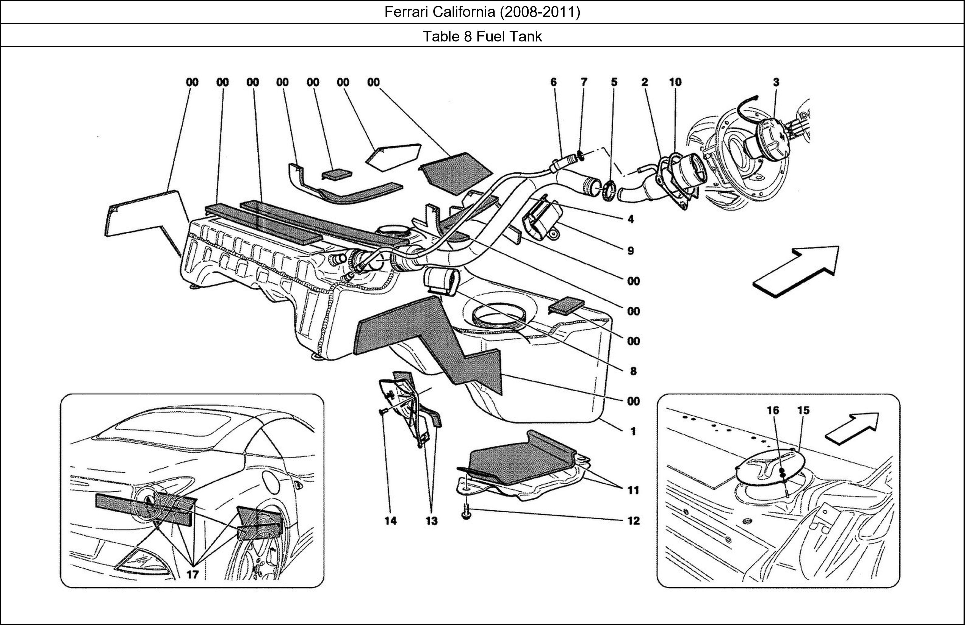 Table 8 - Fuel Tank