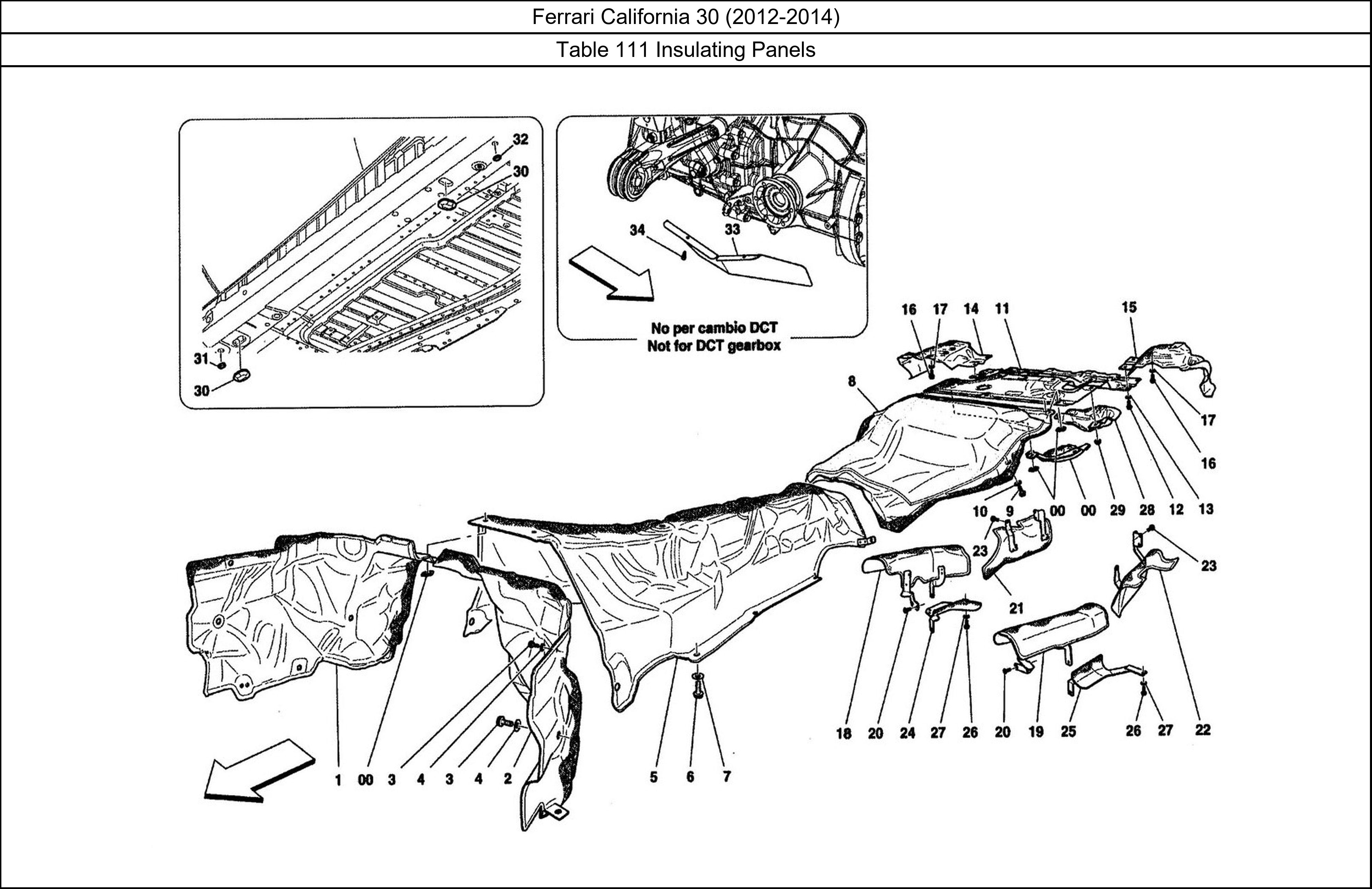 Table 111 - Insulating Panels