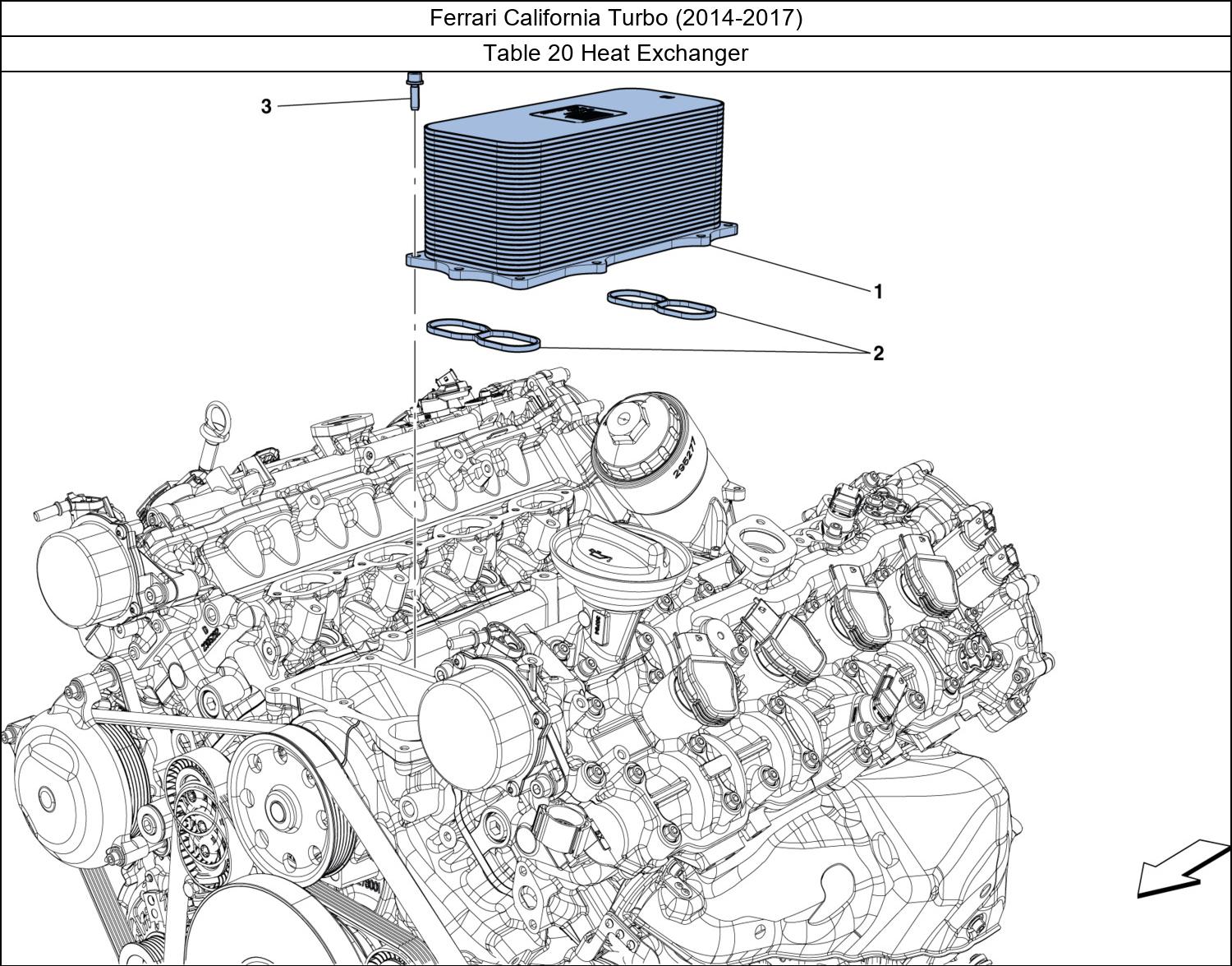 Table 20 - Heat Exchanger