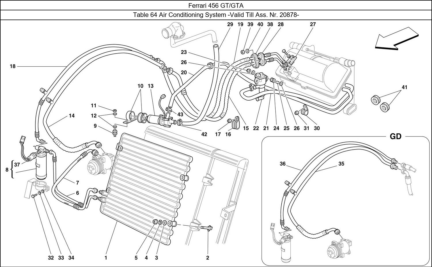 Table 64 - Air Conditioning System -Valid Till Ass. Nr. 20878-